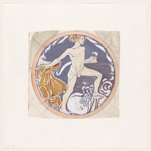 Design for painting General Dutch Diamond Workers' Union: Freedom