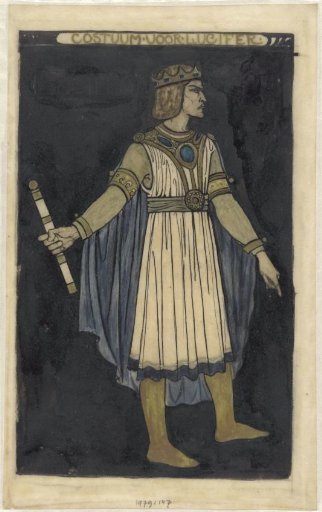 Design for a costume for Lucifer
