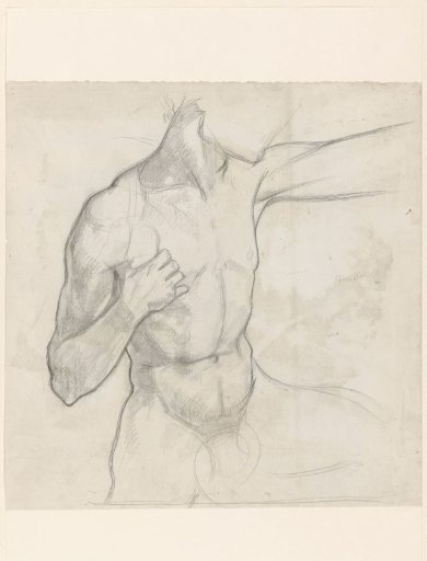 Torso of a male nude