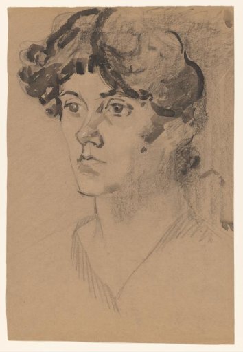 Portrait of the Wife of Wilhelmus Johannes Steenhoff, Three-Quarter View to the Left