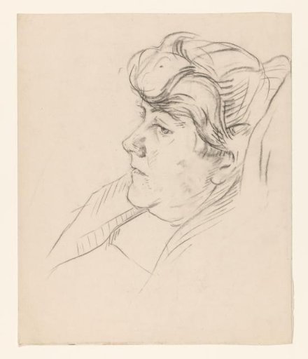 Portrait of the Wife of Wilhelmus Johannes Steenhoff, in Bed