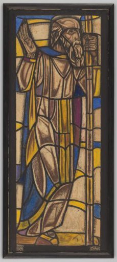 Design for a window in the Amsterdam Lyceum