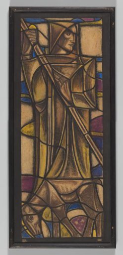 Design for a window in the Amsterdam Lyceum