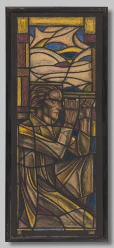 Design for a window in the Amsterdam Lyceum