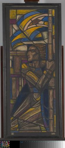 Design for a window in the Amsterdam Lyceum