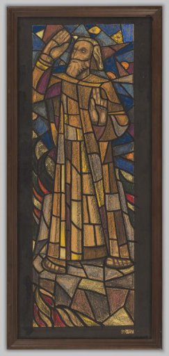 Design for a window in the Amsterdam Lyceum