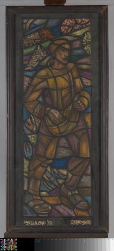Design for a window in the Amsterdam Lyceum