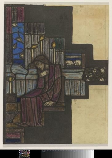 Design for a window in the Dutch Pavilion at the Arts Décoratifs exhibition in Paris, 1925