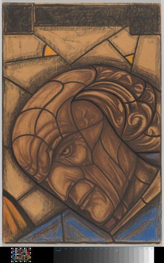 Design for a window in the South Transept of the Cathedral in Utrecht