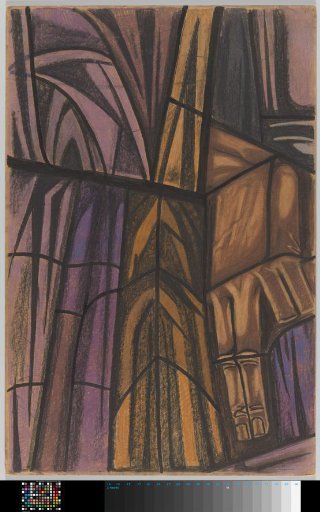 Design for a window in the South Transept of the Cathedral in Utrecht