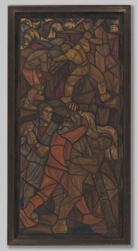 Design for a window in the Town Hall in Amsterdam