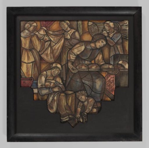 Design for a window in the Town Hall in Amsterdam