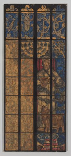 Design for a window in the North Transept of the Dom in Utrecht