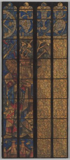 Design for a window in the North Transept of the Cathedral at Utrecht