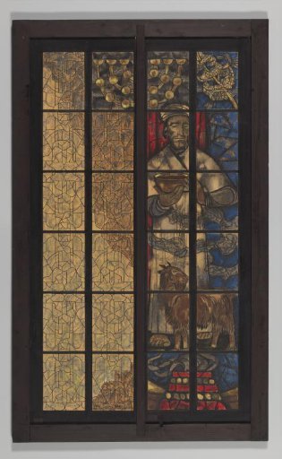 Design for the central section of a window in the North Transept of the Cathedral in Utrecht