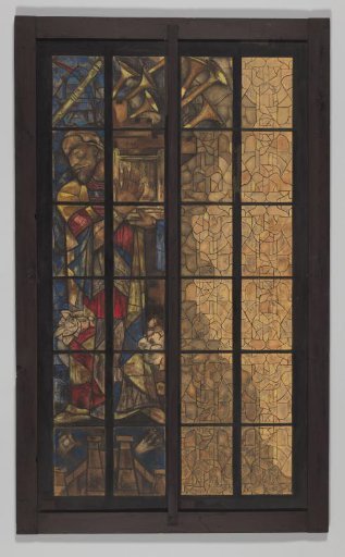 Design for the central section of a window in the North Transept of the Cathedral in Utrecht
