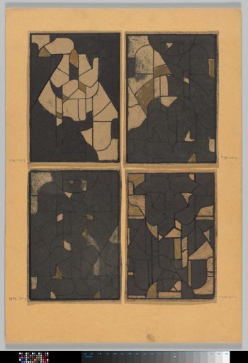 Carpet Design for a Window in the North Transept of the Dom in Utrecht