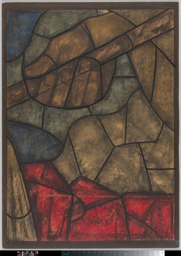 Design for a window in the North Transept of the Cathedral in Utrecht