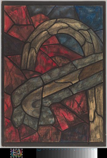 Design for a window in the North Transept of the Cathedral in Utrecht