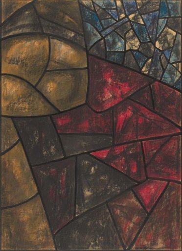 Design for a window in the North Transept of the Cathedral at Utrecht