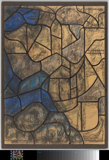 Design for a window in the North Transept of the Cathedral in Utrecht
