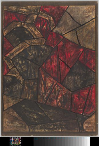 Design for a window in the North Transept of the Cathedral at Utrecht