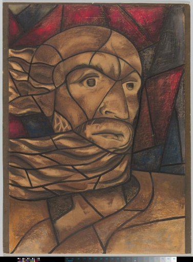 Design for a window in the north transept of the Cathedral of Utrecht