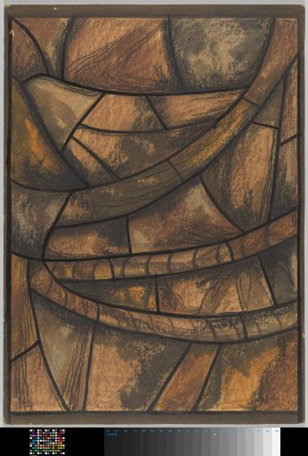 Design for a window in the North Transept of the Cathedral in Utrecht