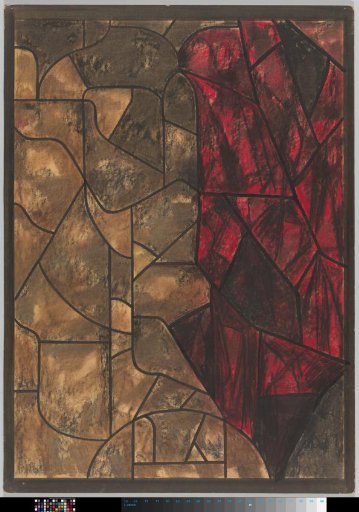 Design for a window in the North Transept of the Cathedral in Utrecht
