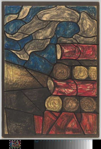 Design for a window in the North Transept of the Cathedral in Utrecht