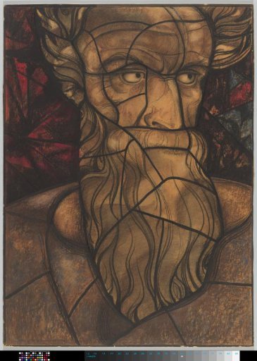 Design for a window in the North Transept of the Cathedral in Utrecht