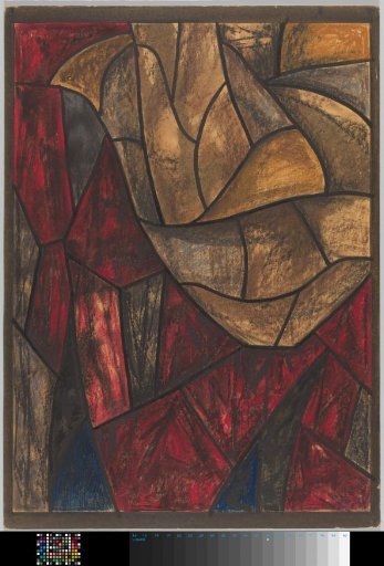 Design for a window in the North Transept of the Cathedral in Utrecht