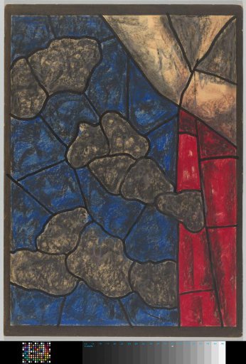 Design for a window in the North Transept of the Cathedral in Utrecht
