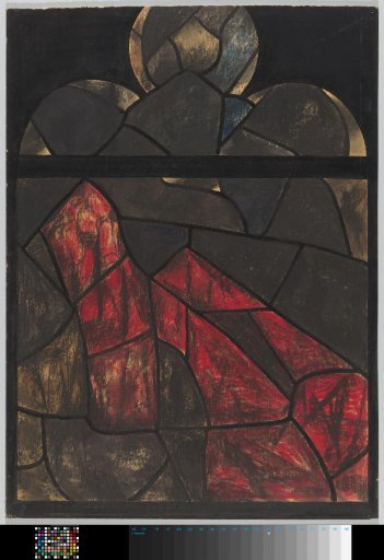 Design for a window in the North Transept of the Cathedral in Utrecht