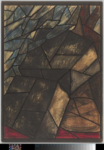 Design for a window in the North Transept of the Cathedral in Utrecht