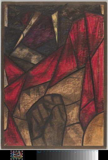 Design for a window in the North Transept of the Cathedral at Utrecht