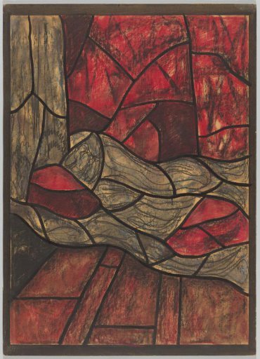 Design for a window in the North Transept of the Cathedral at Utrecht