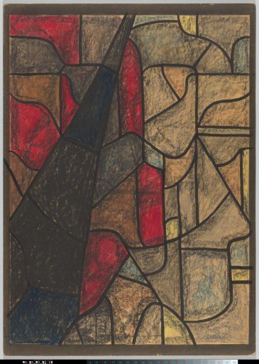 Design for a window in the North Transept of the Cathedral at Utrecht