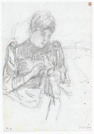 Sewing woman