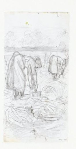Two women working in the fields