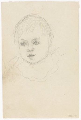 Head of a small child