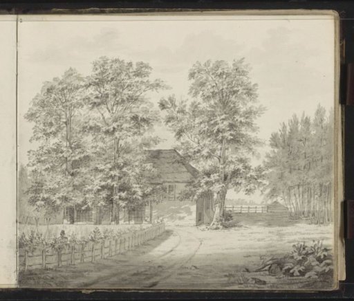 Path leading to a farm