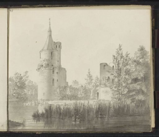 Ruins of Castle Wijk bij Duurstede