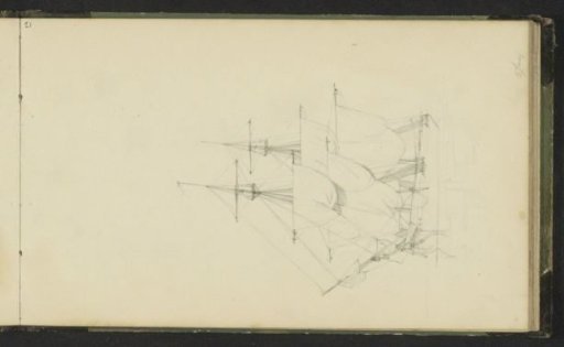 Two-Masted Ship on the Water
