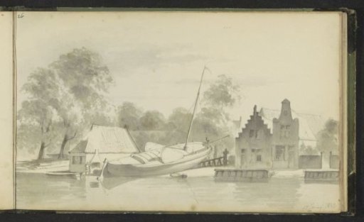 Sailing Boat on a Shore