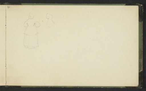 Standing woman with a cap