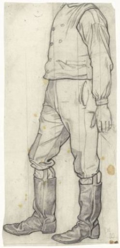 Standing Man (Without Head) with Boots
