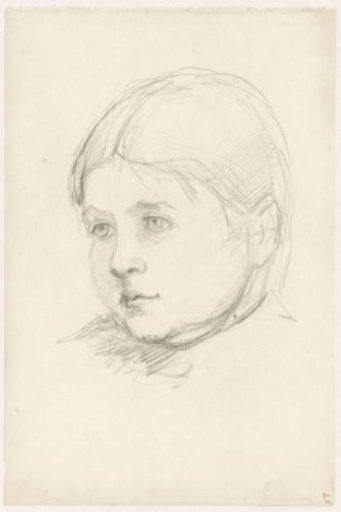 Head of a girl