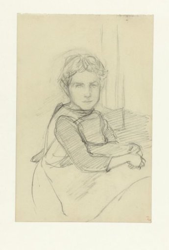 Sitting girl