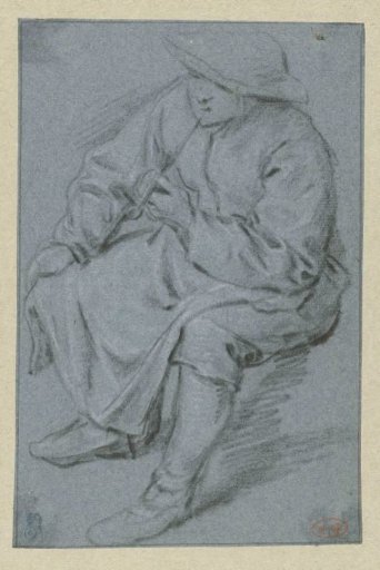 Sitting Man with a Pipe
